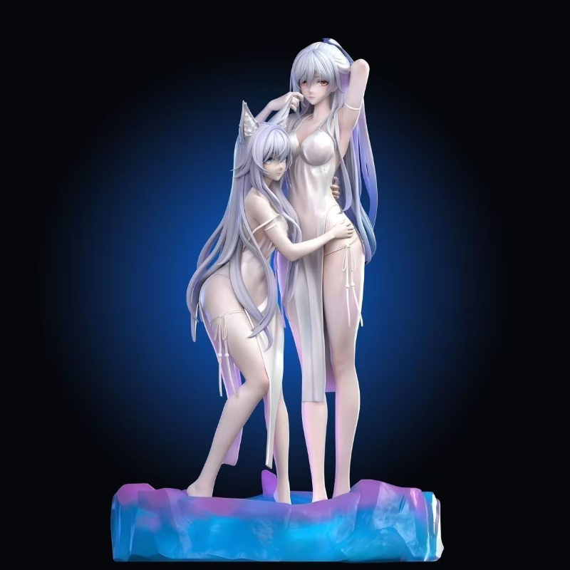 Anime Girl Merchandise - Pretty girl anime Bai Heng&Mirror Flow