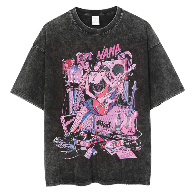 Nana Anime Merchandise - Japanese Anime Nana Osaki Print Vintage