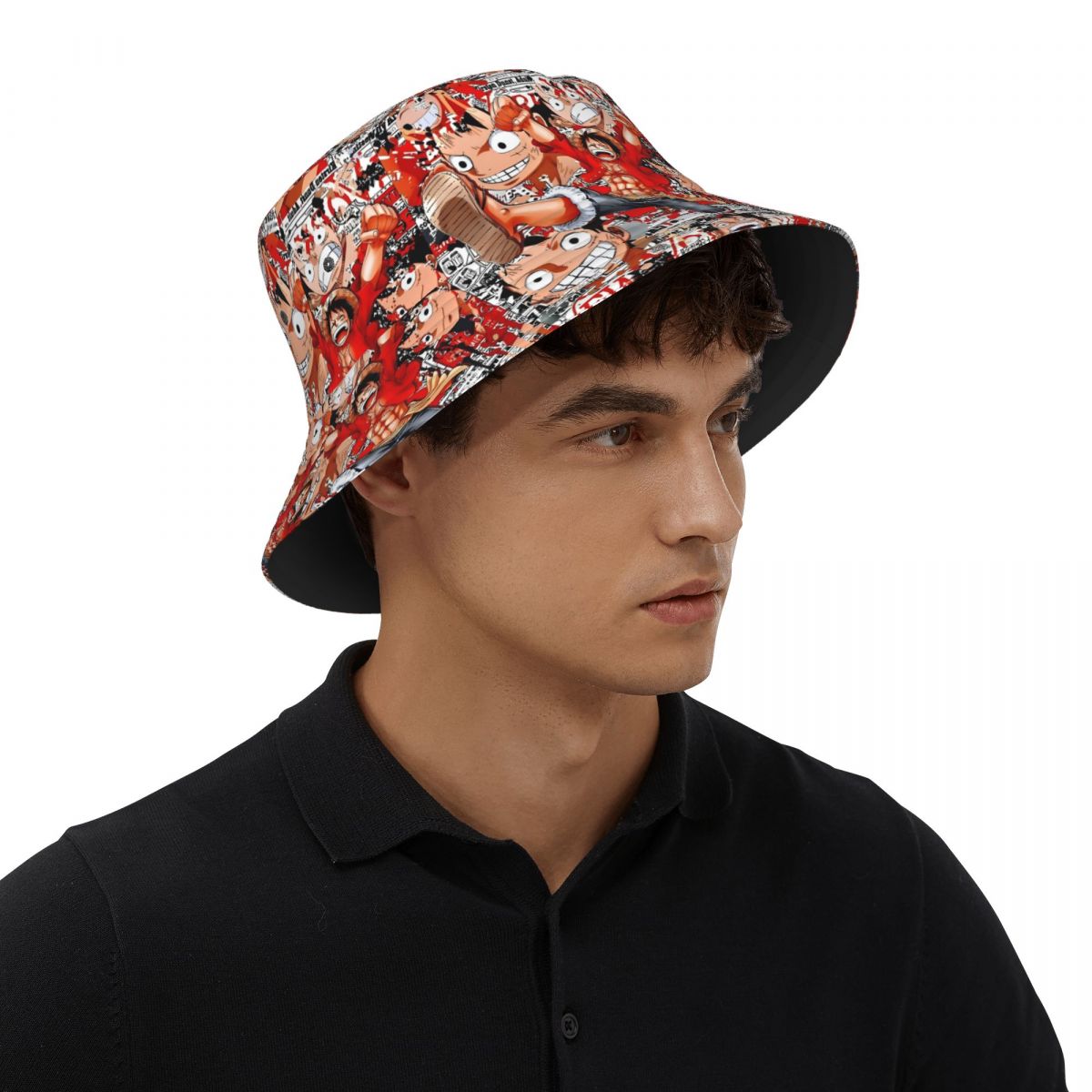 Anime Merchandise Women - Anime One Piece Luffy Bucket Hat