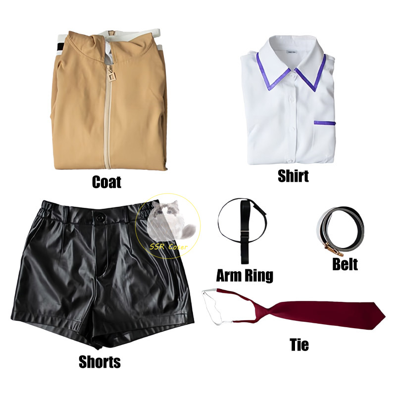 Anime Makise Kurisu Cosplay Co - Anime Merchandise For Women recension och pris