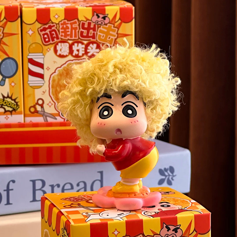 Newbie Attack Afro Crayon Shin - Anime Merchandise Women recension och pris