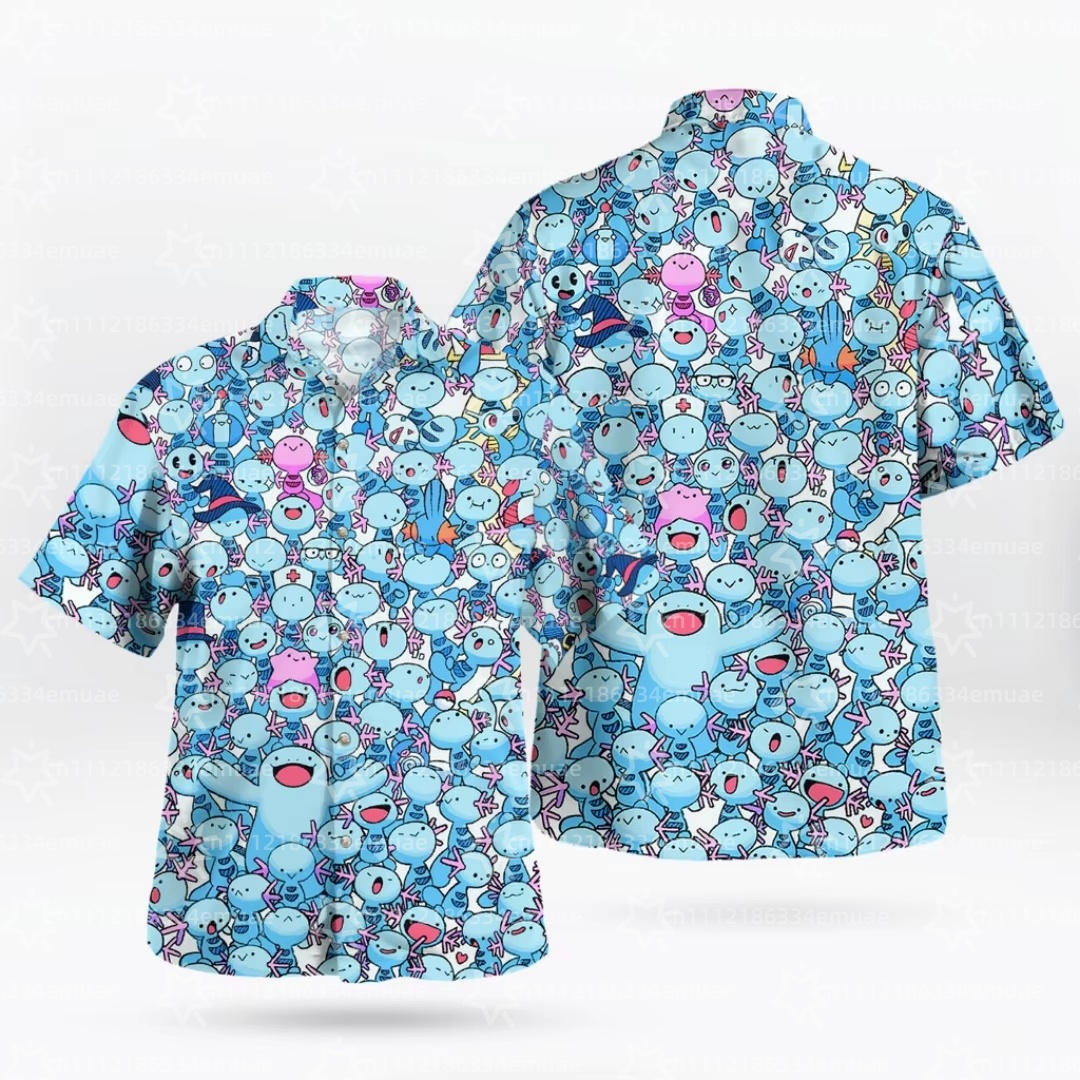 2026 Anime Mudkip Blue Hawaiia - Anime Merchandise For Women recension och pris