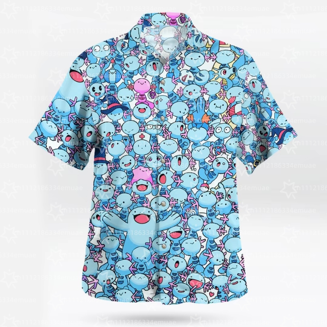 2026 Anime Mudkip Blue Hawaiia - Anime Merchandise For Women recension och pris