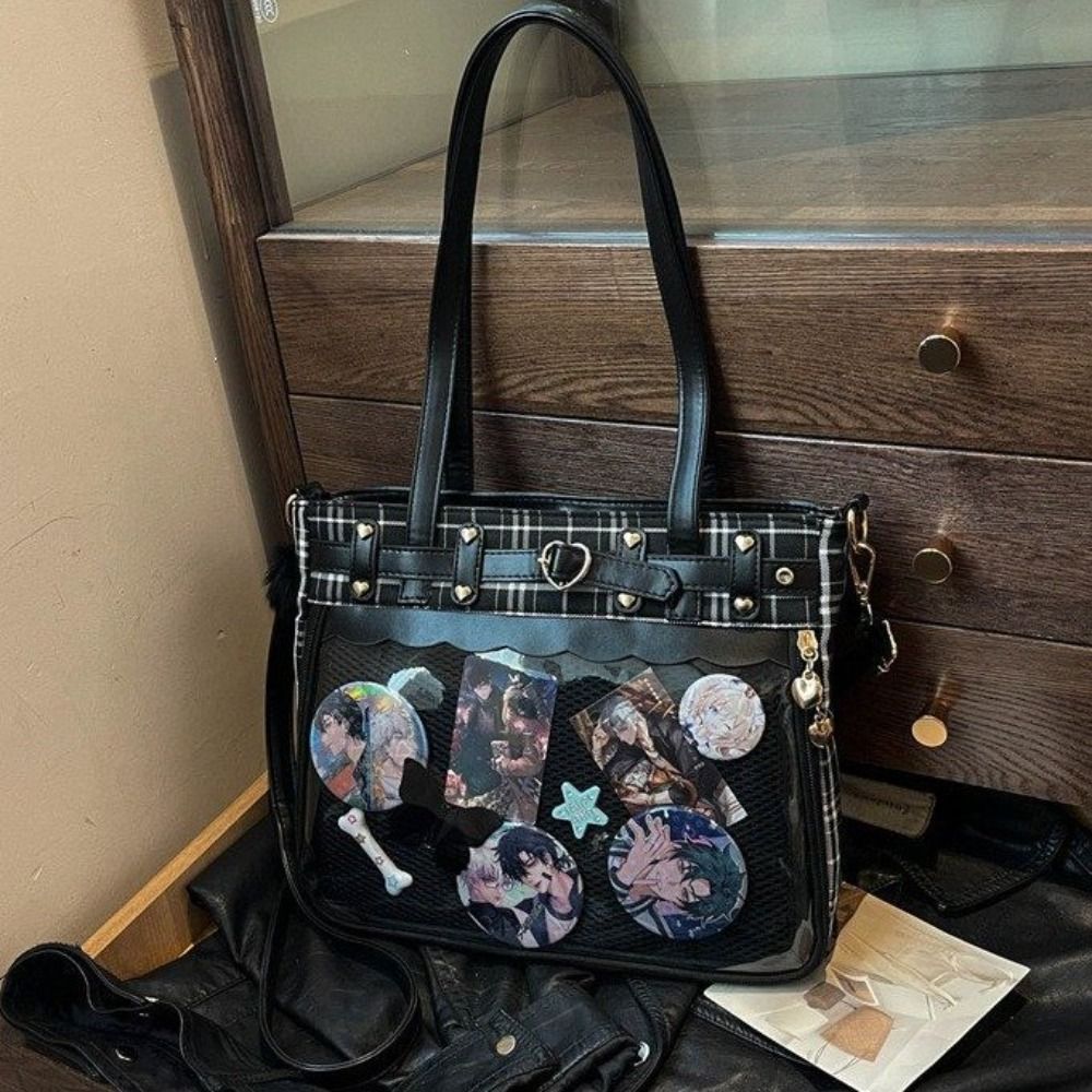 Y2K Cartoon Anime Itabag Latti - Anime Merchandise Women recension och pris