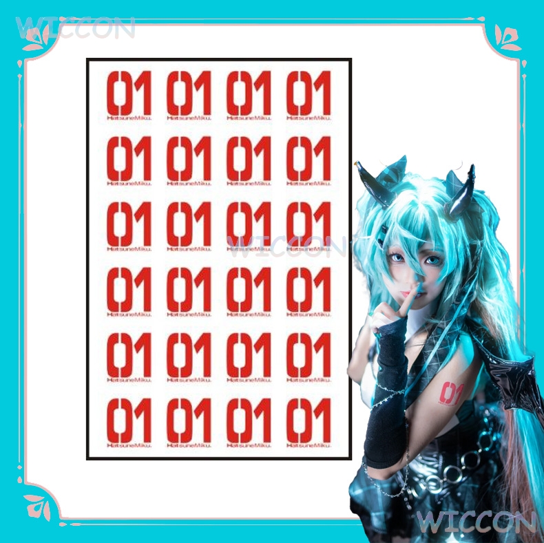 wona/Tattoo Sticker Arm Waterp - Anime Merchandise Women recension och pris