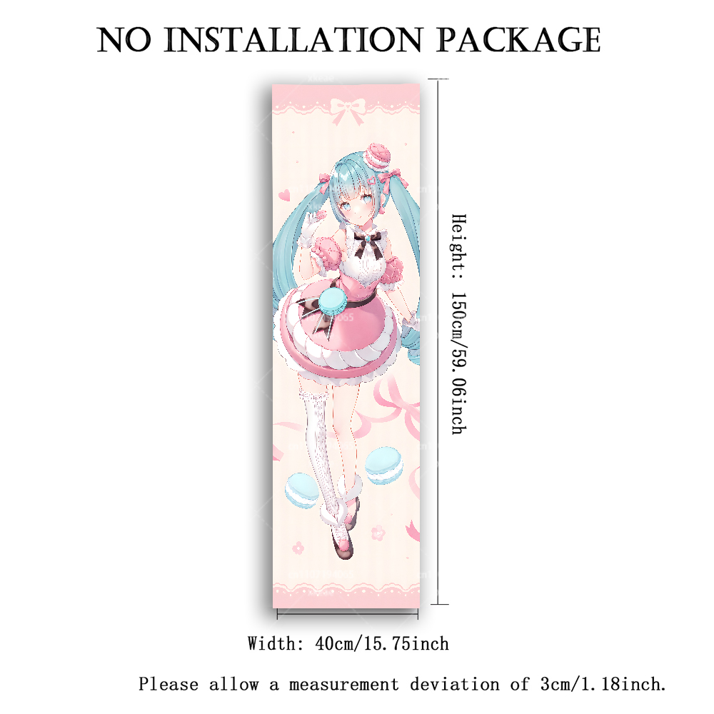 Hatsune Miku Vertical Tapestry - Wall Scroll Tapestry recension och pris