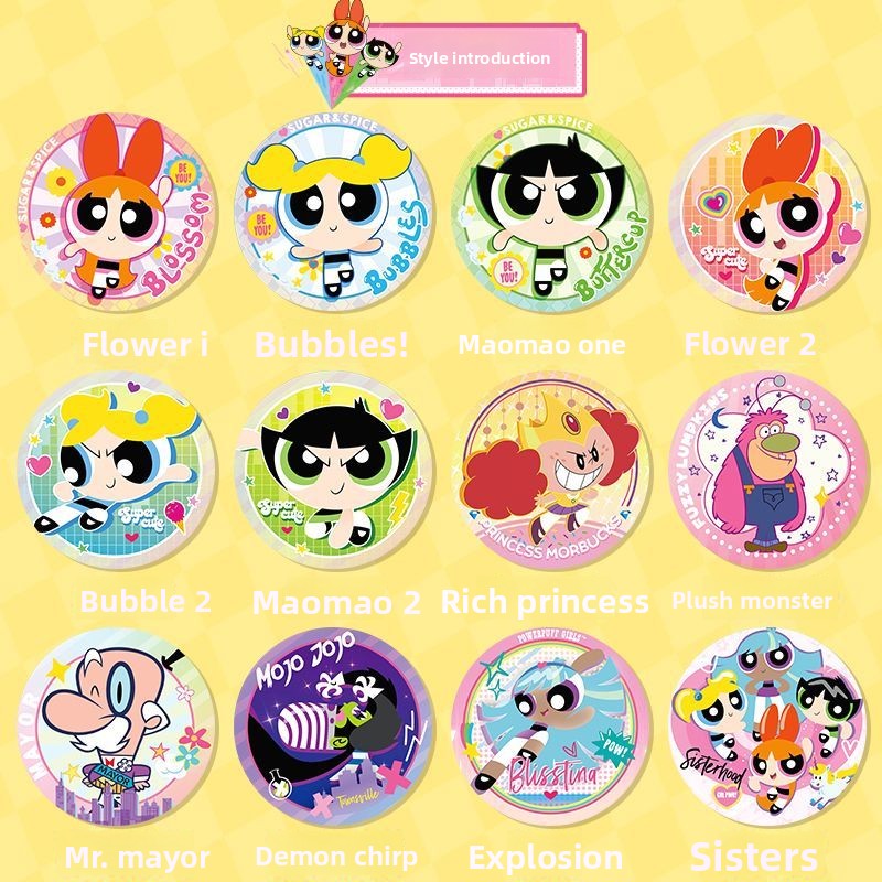 Full Box of Official Powerpuff - Anime Girl Merchandise recension och pris