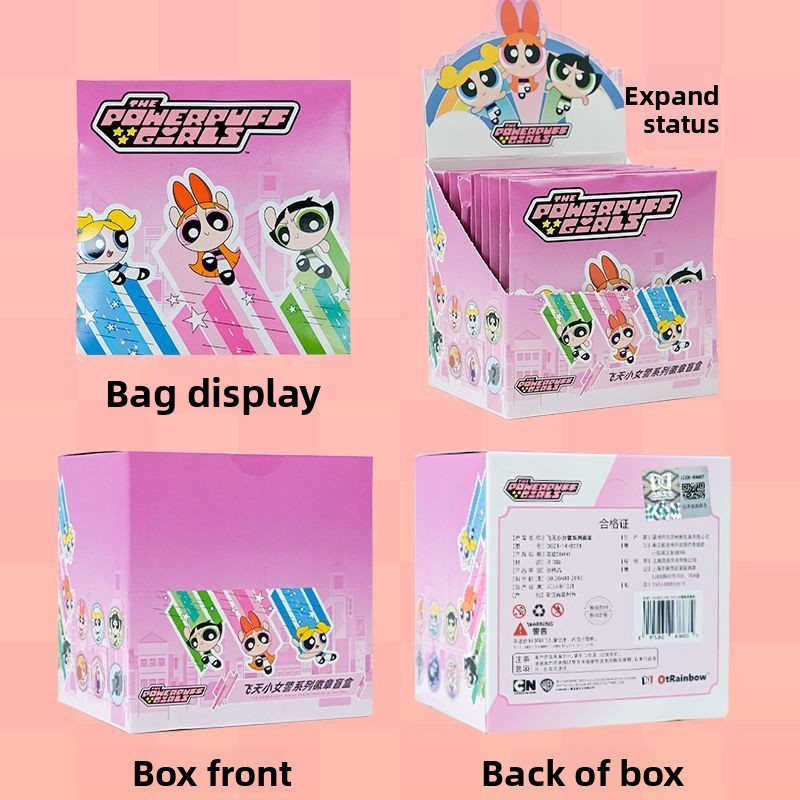Full Box of Official Powerpuff - Anime Girl Merchandise recension och pris