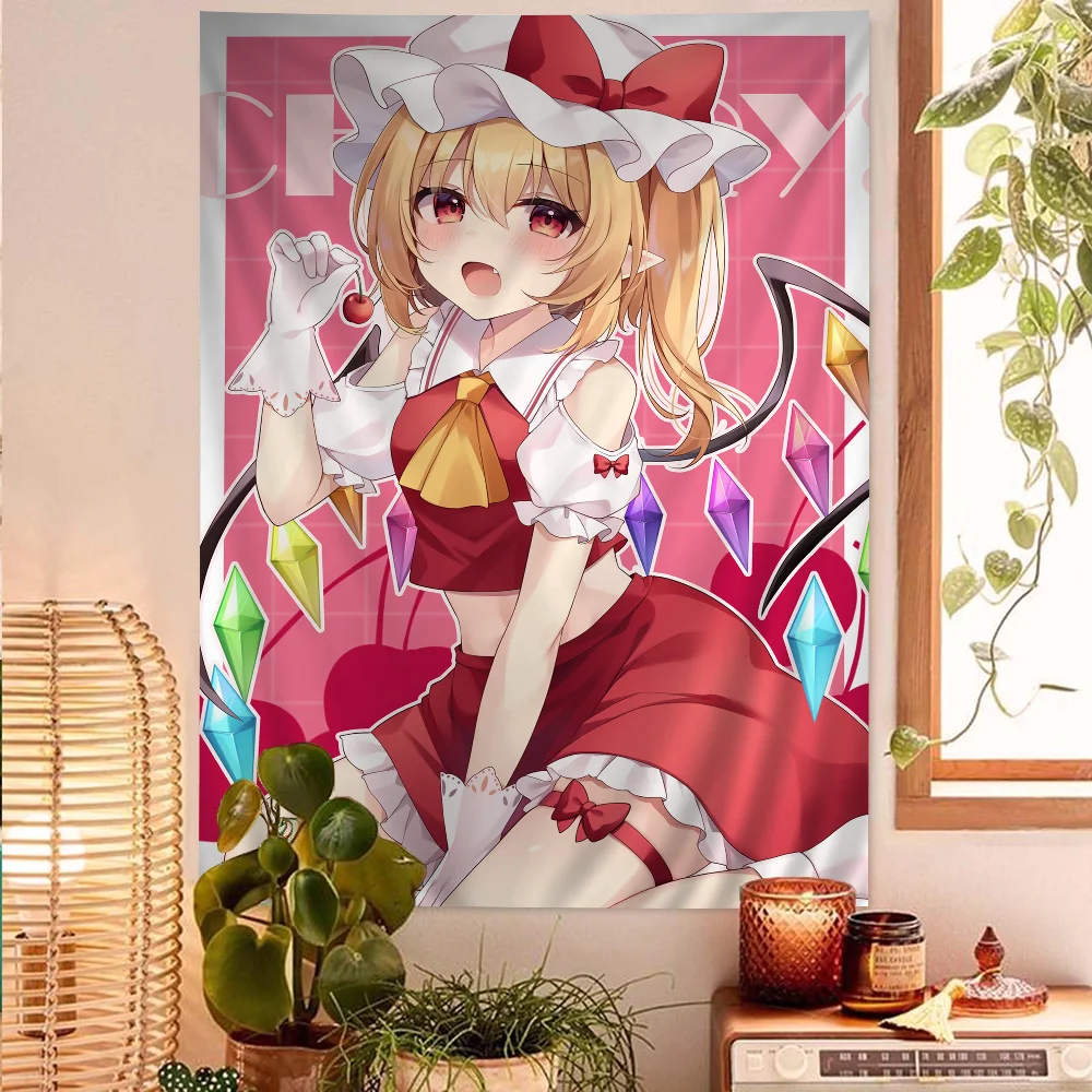 Touhou Project Flandre Scarlet - Wall Scroll Tapestry recension och pris