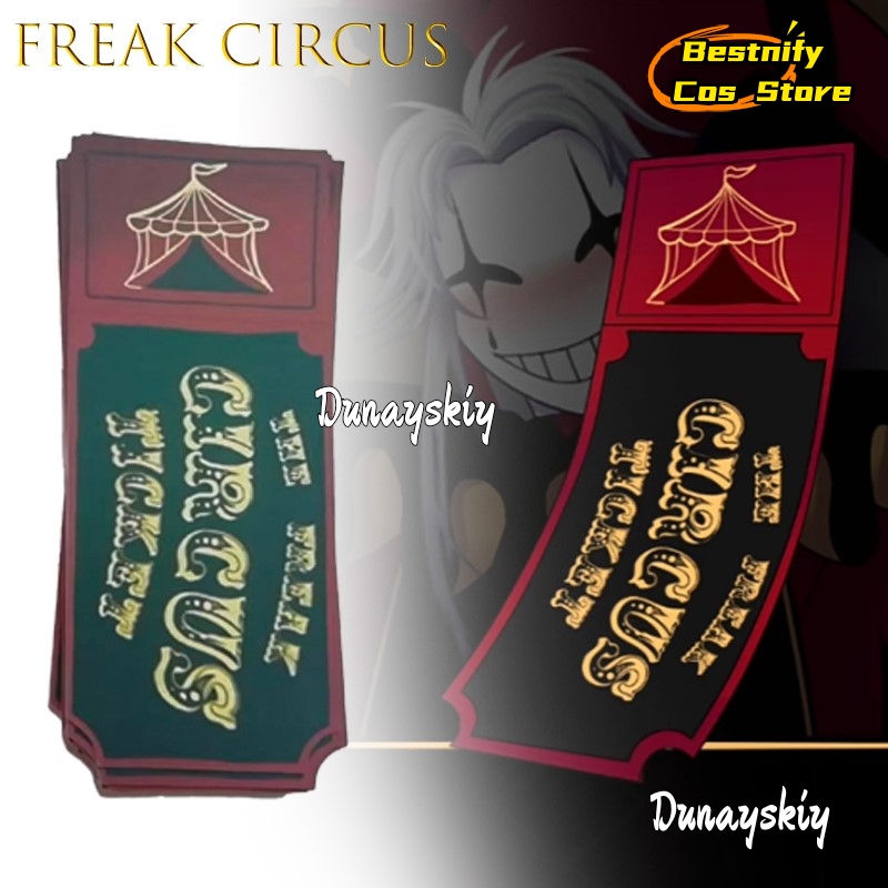 BFreak Circus Ticket Card Red  - Anime Merchandise Women recension och pris