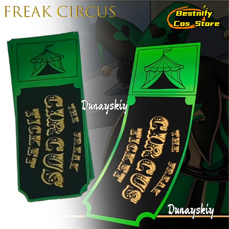 BFreak Circus Ticket Card Red  - Anime Merchandise Women recension och pris