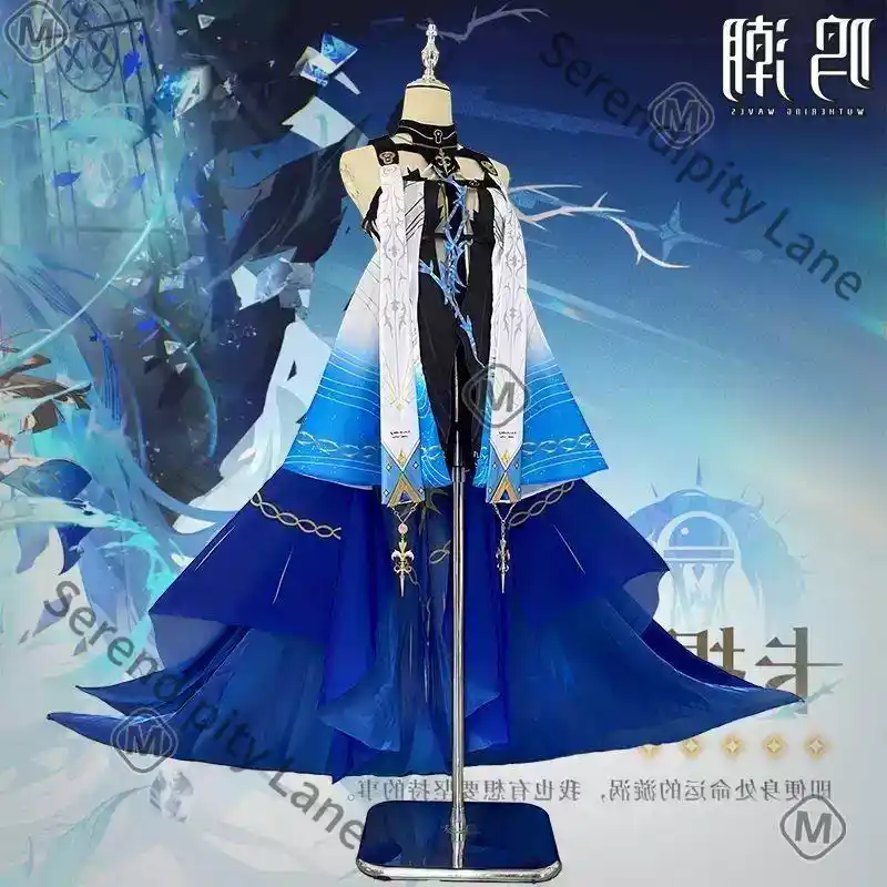 Wuthering Waves Cosplay Outfit - Anime Merchandise Women recension och pris