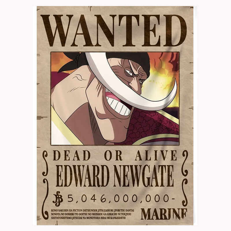One Piece Manga Tapestry Wante - Wall Scroll Tapestry recension och pris