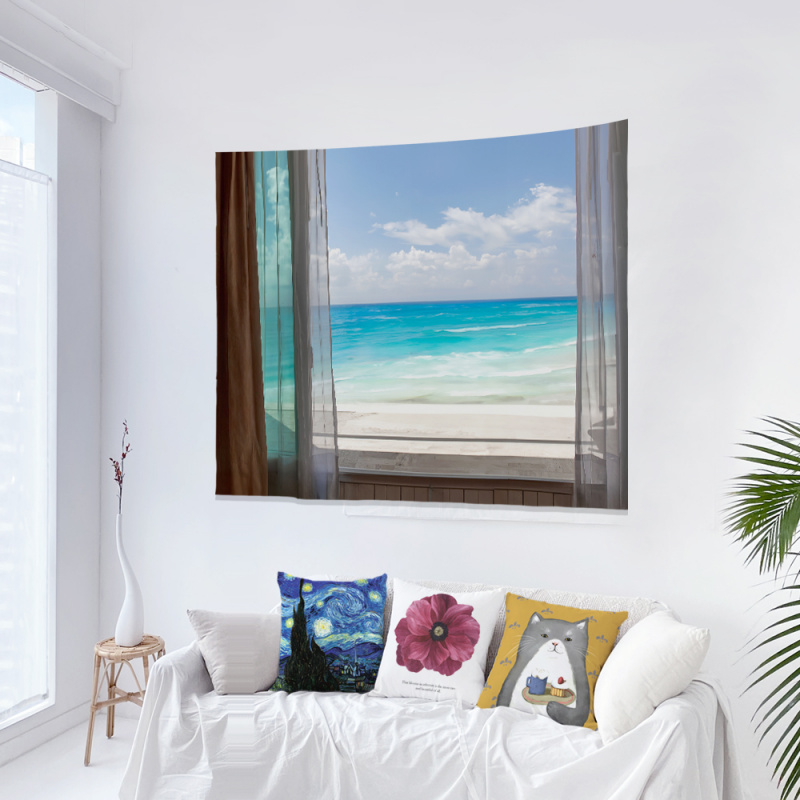 Bohemian style spring decorati - Wall Scroll Tapestry recension och pris