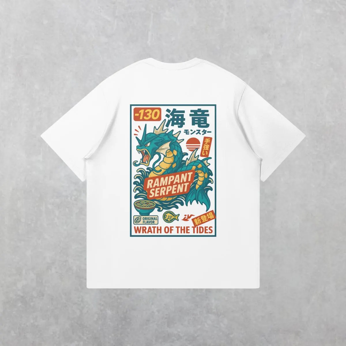 Anime Pokémon Gyarados T-shirt - Anime Merchandise For Women recension och pris