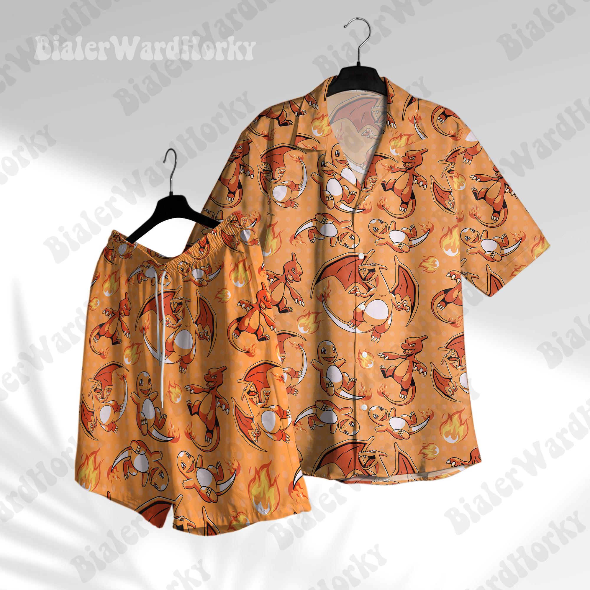 Pokémon Charizard Hawaiian Shi - Anime Merchandise For Women recension och pris