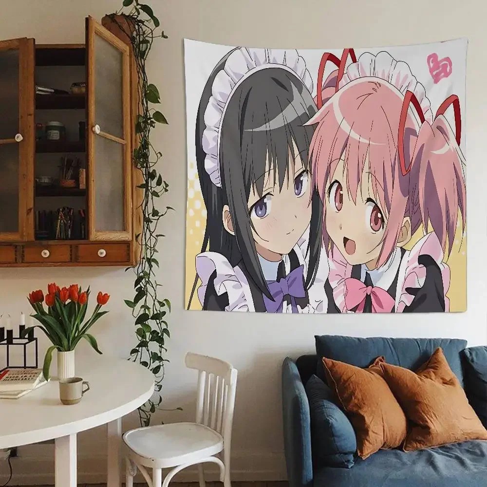 VIKAMA Madoka Magica Kaname Ho - Wall Scroll Tapestry recension och pris