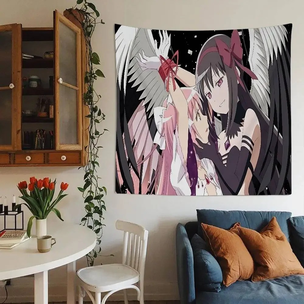 VIKAMA Madoka Magica Kaname Ho - Wall Scroll Tapestry recension och pris