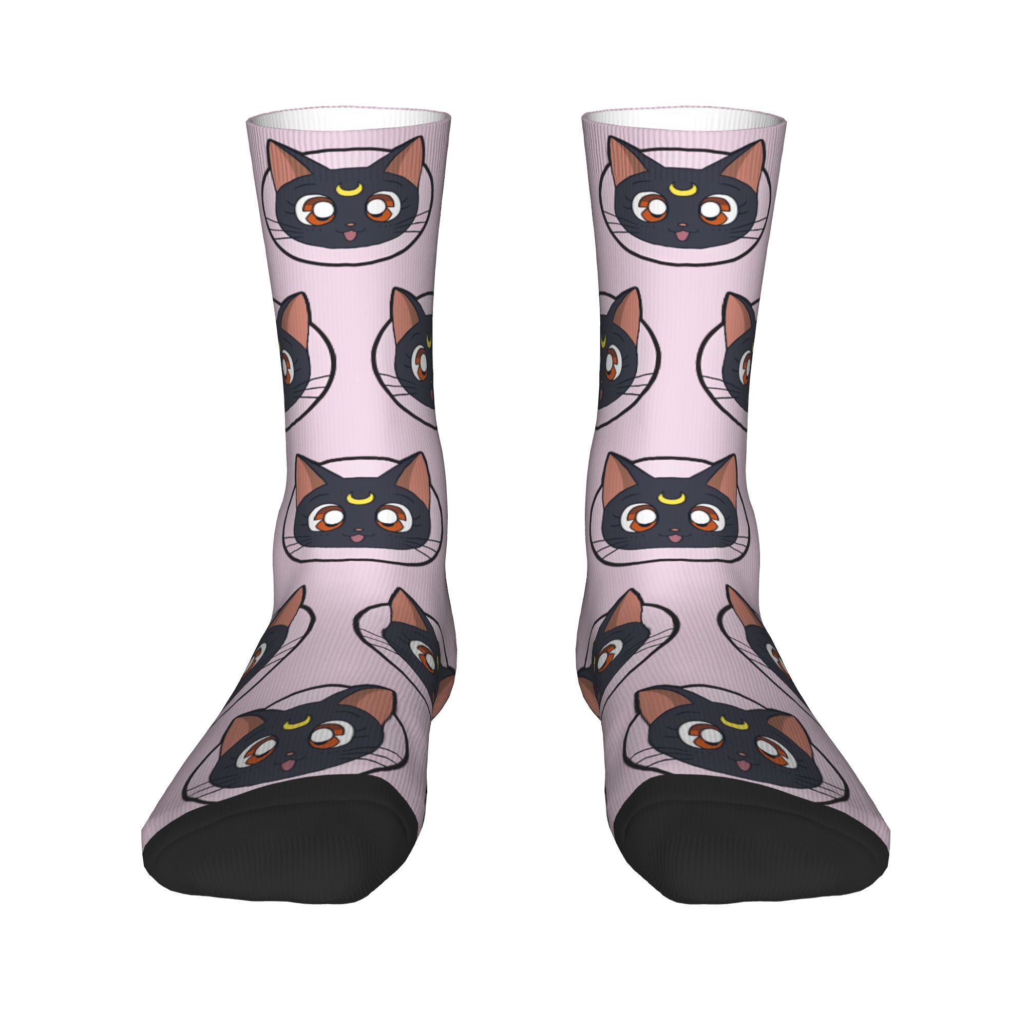 Trendy Unisex Crew Socks Sailo - Anime Girl Merchandise recension och pris