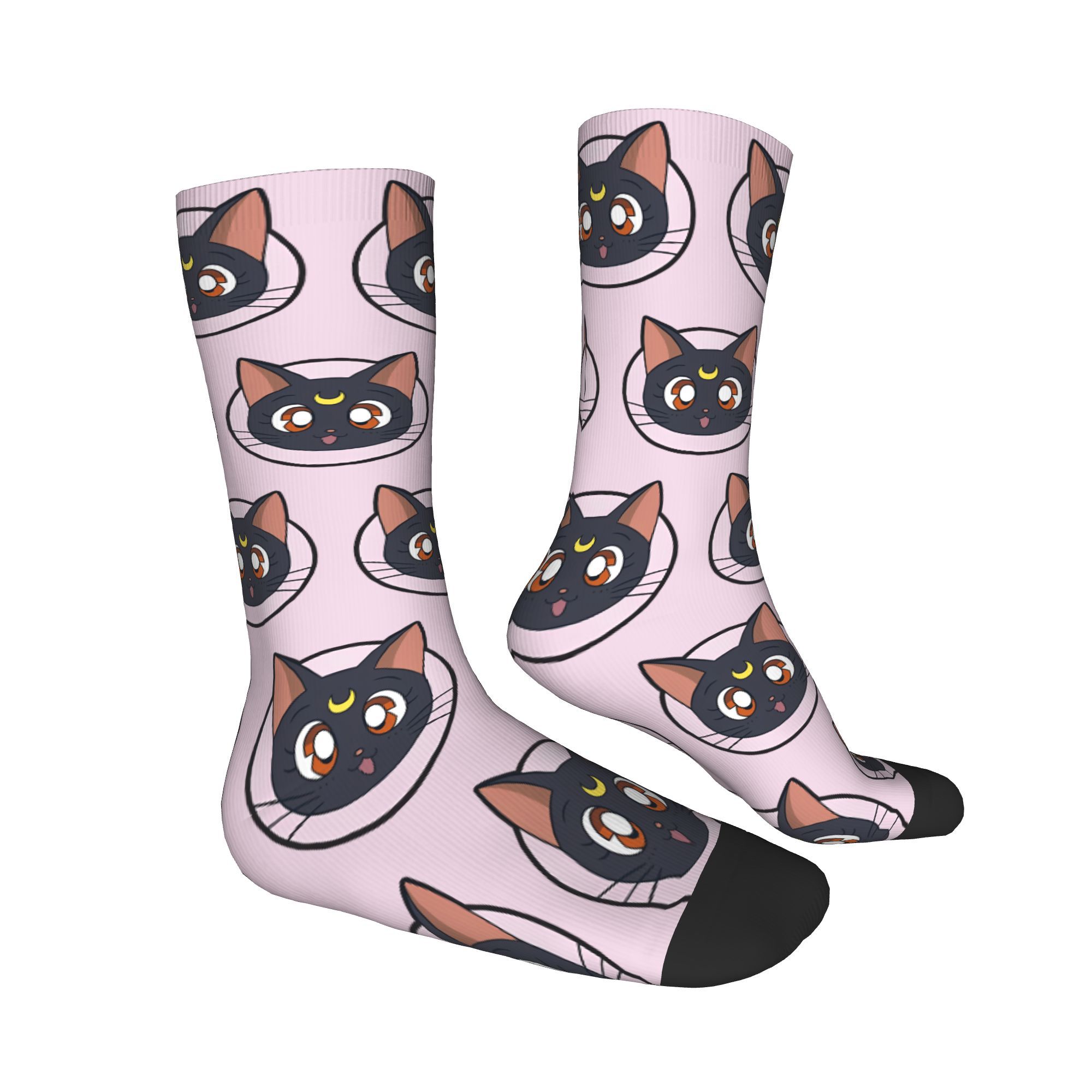 Trendy Unisex Crew Socks Sailo - Anime Girl Merchandise recension och pris