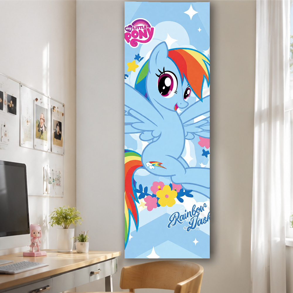 My Little Pony Rainbow Dash Bl - Wall Scroll Tapestry recension och pris