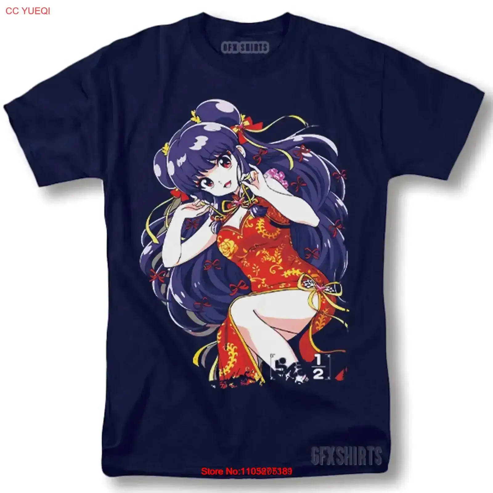 Ranma 1 2 T Shirt Anime Manga  - Anime Girl Merchandise recension och pris