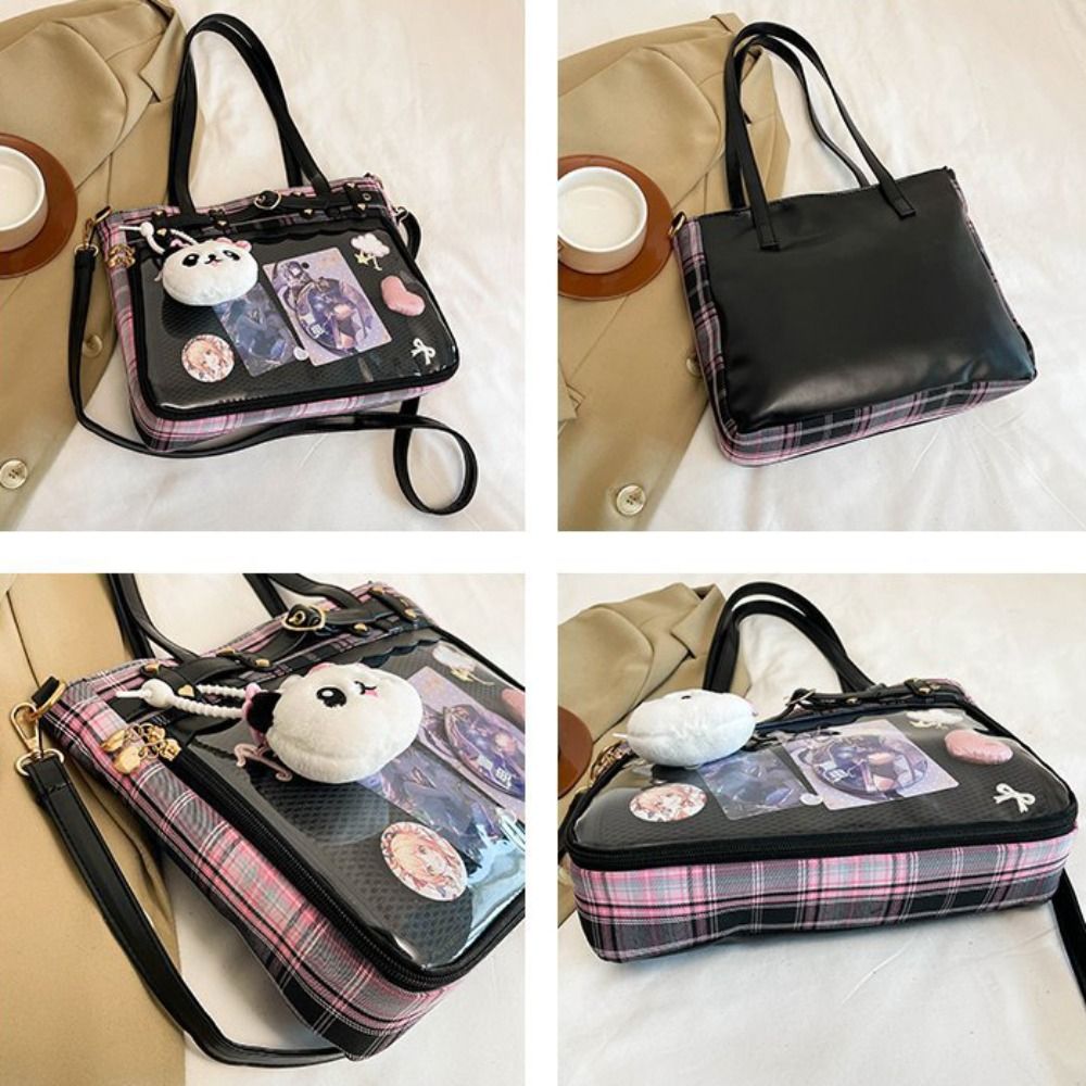 Y2K Cartoon Anime Itabag Latti - Anime Merchandise Women recension och pris