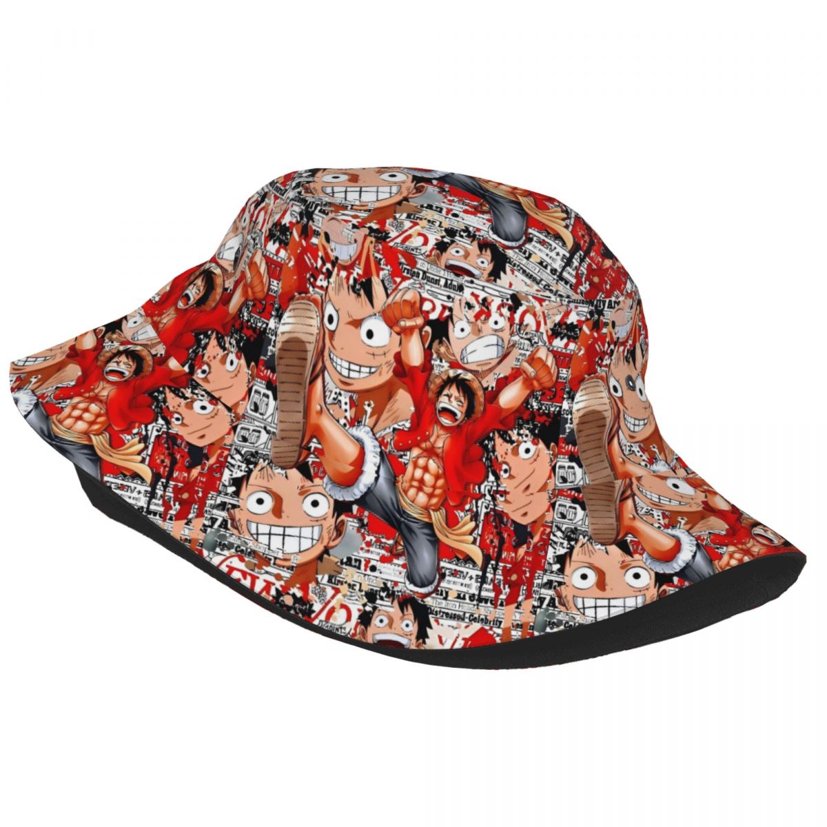 Anime One Piece Luffy Bucket H - Anime Merchandise Women recension och pris